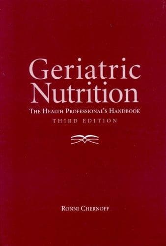 Tapa de Geriatric nutrition