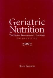 Tapa de Geriatric nutrition