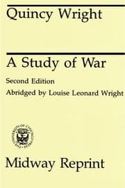 Tapa de A study of war