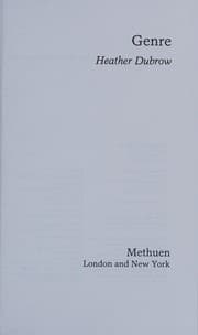 Tapa de Genre (Routledge Revivals)