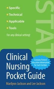 Tapa de Clinical Nursing Pocket Guide
