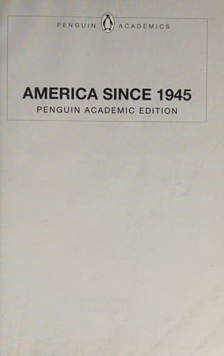 Tapa de America since 1945