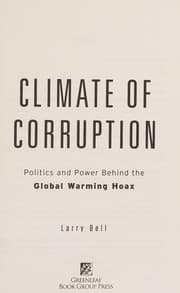 Tapa de Climate of corruption