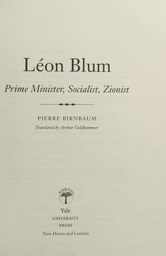 Tapa de Léon Blum