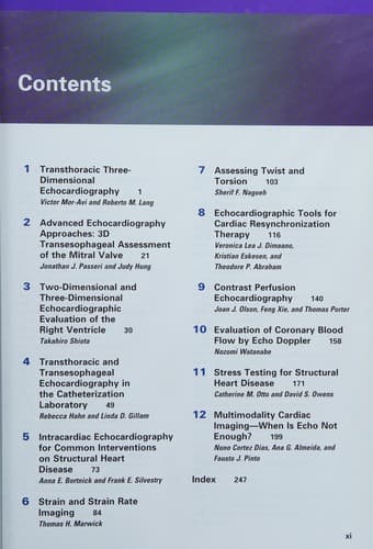 Tapa de Advanced echocardiographic approaches