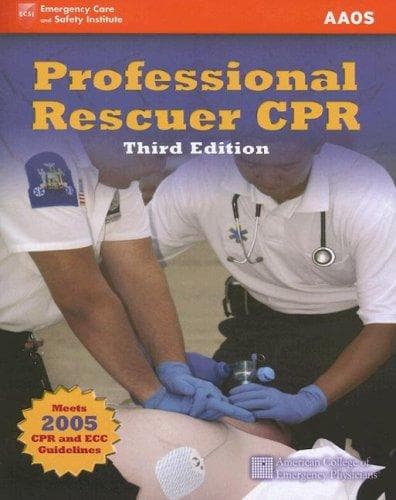 Tapa de Professional Rescuer CPR