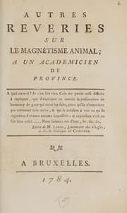 Tapa de Autres reveries sur le magnétisme animal