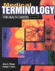Tapa de Medical Terminology for Health Careers