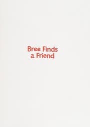 Tapa de Bree Finds a Friend