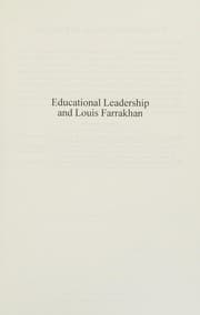 Tapa de Educational Leadership and Louis Farrakhan