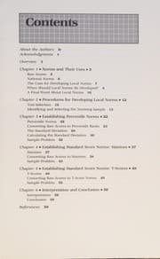 Tapa de Developing and interpreting local norms