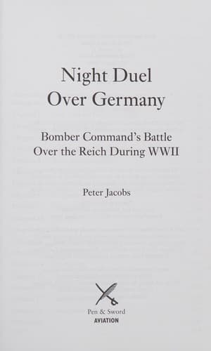 Tapa de Night Air War over Germany