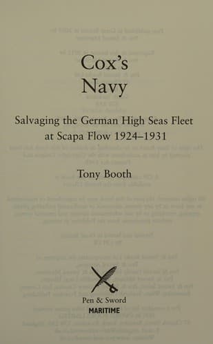 Tapa de Cox's navy