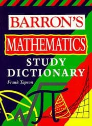 Tapa de The Barron's mathematics study dictionary