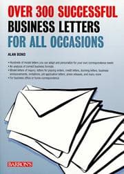 Tapa de Over 300 successful business letters for all occasions