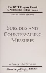 Tapa de Subsidies
