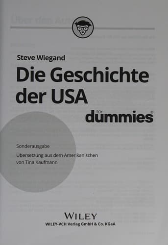 Tapa de Geschichte der USA