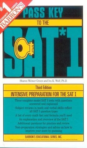 Tapa de Pass key to the SAT I