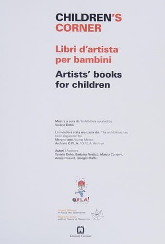 Tapa de Children's corner