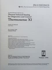 Tapa de An International Conference on Thermal Infrared Sensing for Diagnostics and Control Thermosense XI