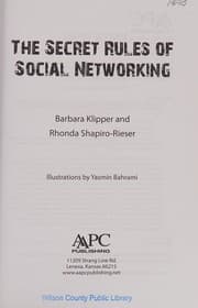 Tapa de The secret rules of social networking