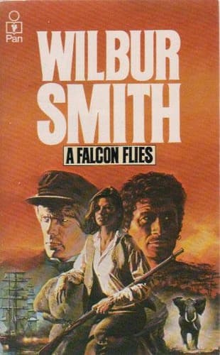 Tapa de A falcon flies