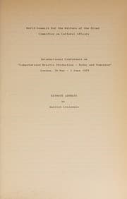 Tapa de Computerised braille production, today and tomorrow