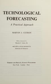 Tapa de Technological forecasting