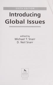 Tapa de Introducing Global Issues, 6th Edition
