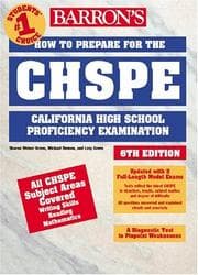 Tapa de Barron's how to prepare for the CHSPE