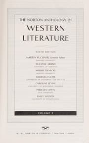 Tapa de Norton Anthology of Western Literature