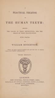Tapa de A practical treatise on the human teeth