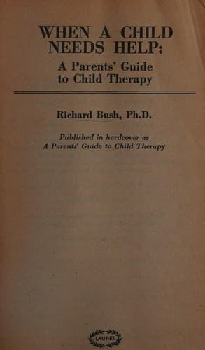 Tapa de When a Child Needs Help