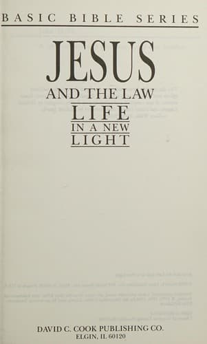 Tapa de Jesus and the law