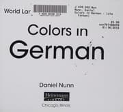 Tapa de Colors in German