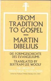 Tapa de From tradition to Gospel