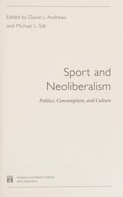 Tapa de Sport and neoliberalism