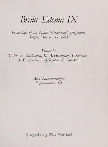Tapa de Brain Edema IX