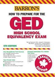 Tapa de How to prepare for the GED high school equivalency exam, Canadian edition