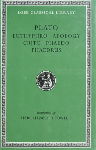 Tapa de Euthyphro ; Apology ; Crito ; Phaedo ; Phaedrus