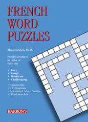 Tapa de French Word Puzzles (Foreign Language Word Puzzles)