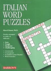 Tapa de Italian Word Puzzles (Foreign Language Word Puzzles)