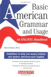 Tapa de Basic American Grammar and Usage