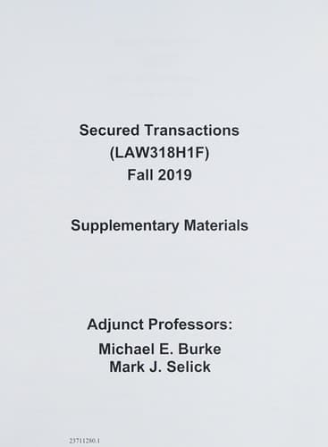 Tapa de Secured transactions