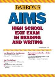 Tapa de Barron's AIMS Reading and Writing