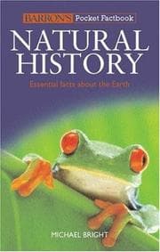 Tapa de Barron's Pocket Factbook: Natural History