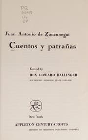Tapa de Cuentros y patrañas