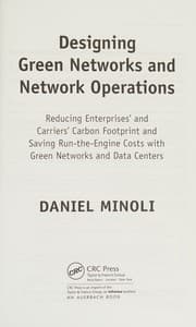 Tapa de Designing green networks and network operations