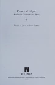 Tapa de Phrase and subject
