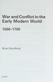Tapa de War and Conflict in the Early Modern World